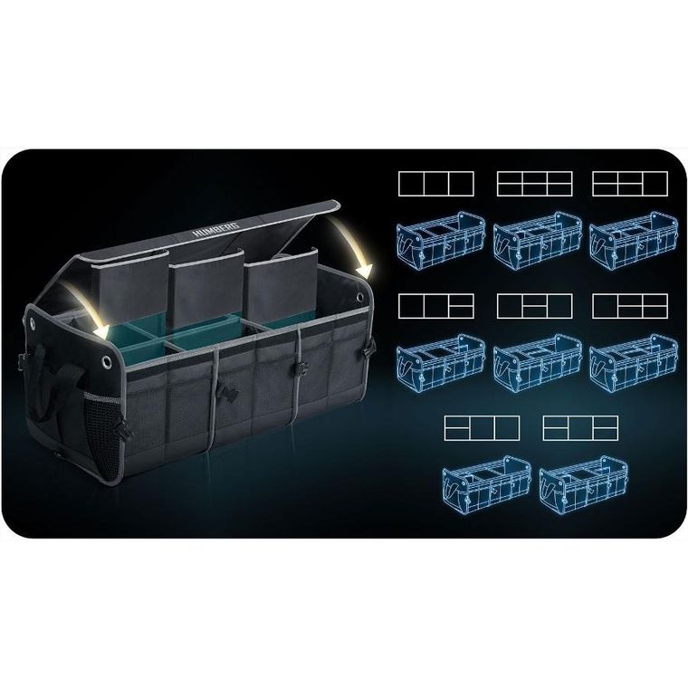 Humberg, organizer samochodowy, do bagażnika, HM-991