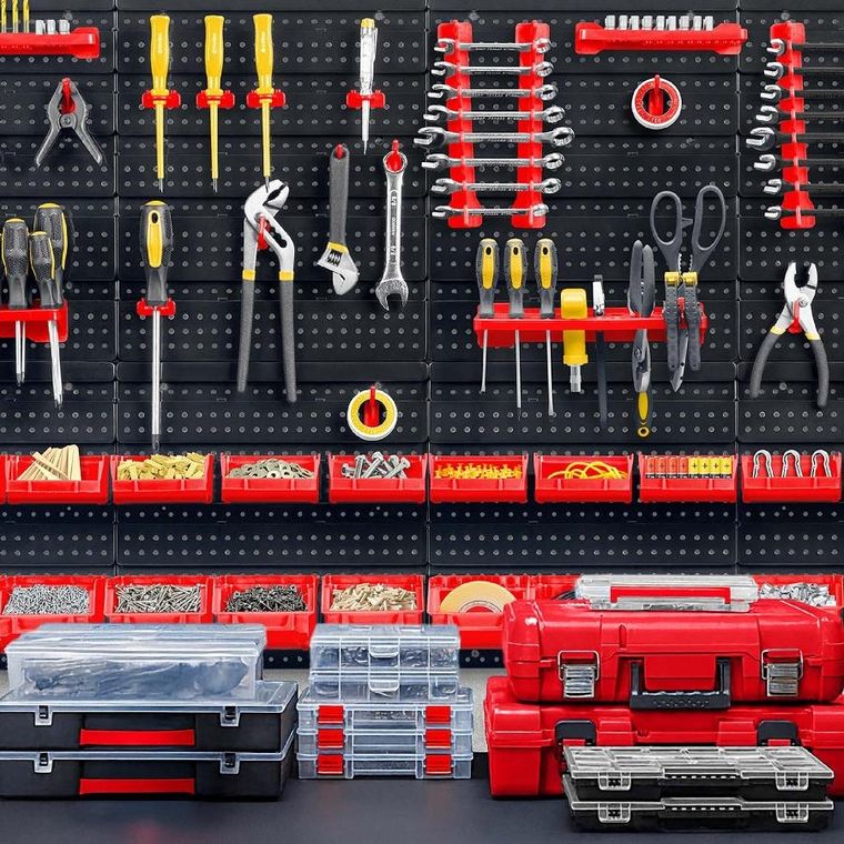 Humberg, tablica narzędziowa, warsztatowa, 128-76 cm, HM-580