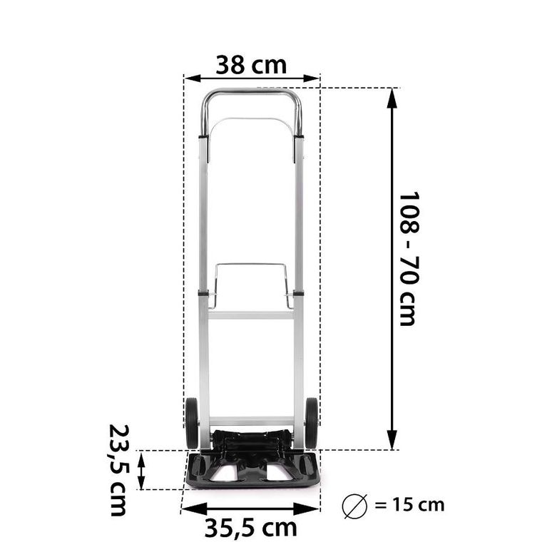 Humberg, wózek transportowy, ręczny i składany