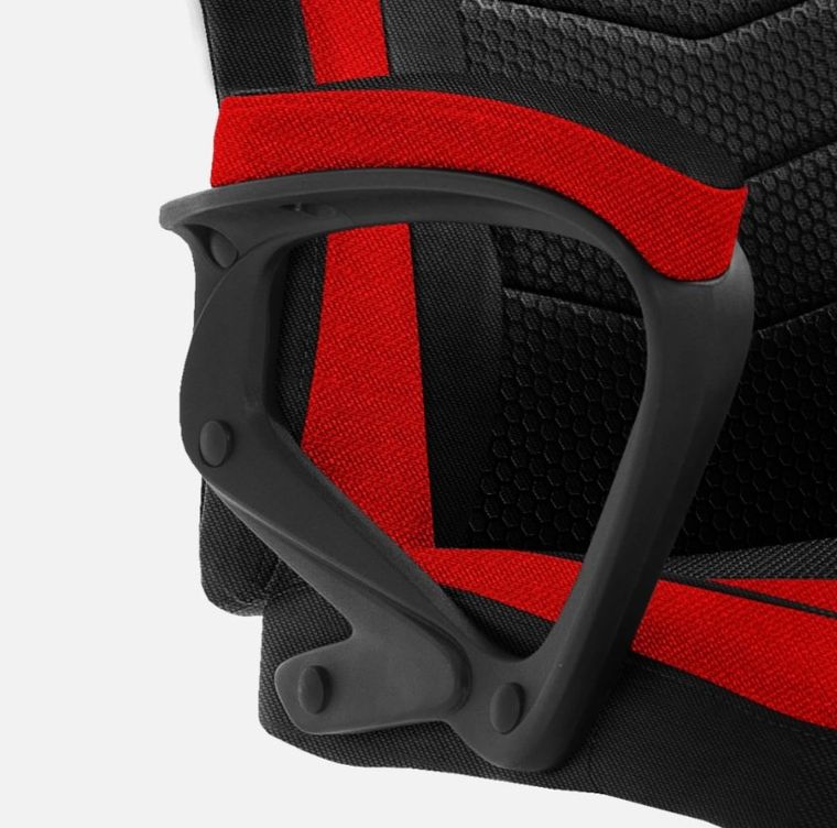 Huzaro, Force 2.5, fotel gamingowy, Red Mesh