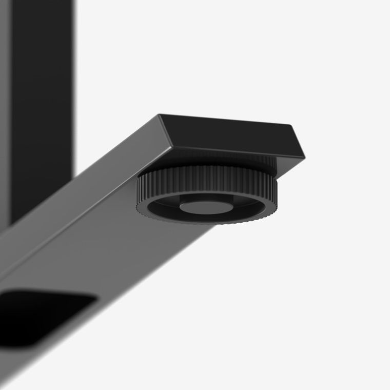 Huzaro, Hero 7.3 Black, biurko gamingowe z regulacją wysokości