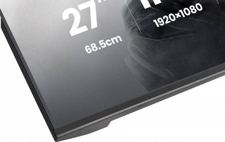 Iiyama, monitor, 27", GB2741HSU-B1 IPS, FHD, 144Hz, 1ms, 2xUSB, 350cd, HDMI, DP, HAS (150) PIVOT