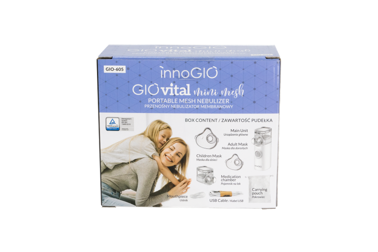 InnoGIO, GIOvital Mini, nebulizator, mesh