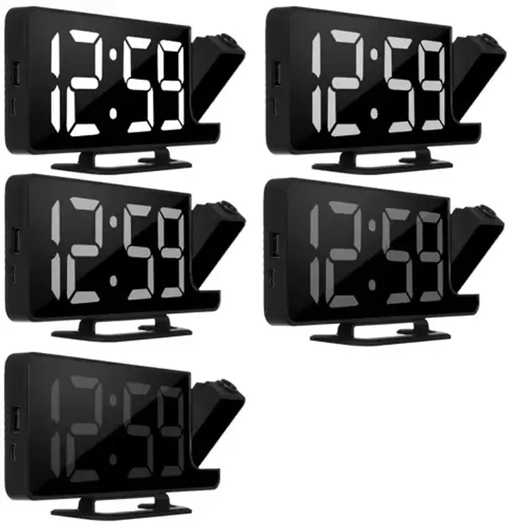 Izoxis, budzik-zegar LED z projektorem