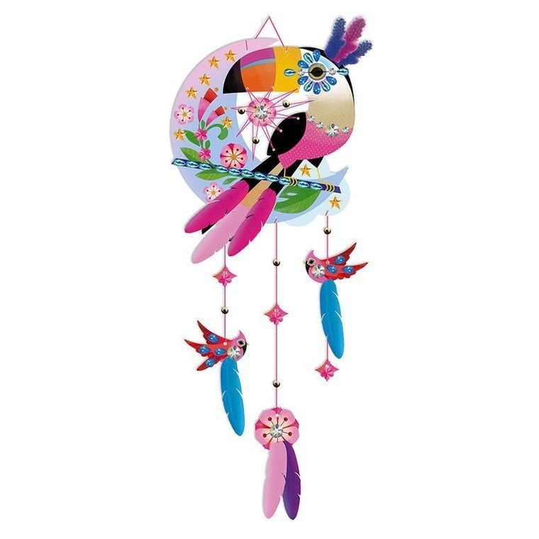 Janod, Multi, Tukan, zestaw kreatywny, 11 dekoracji