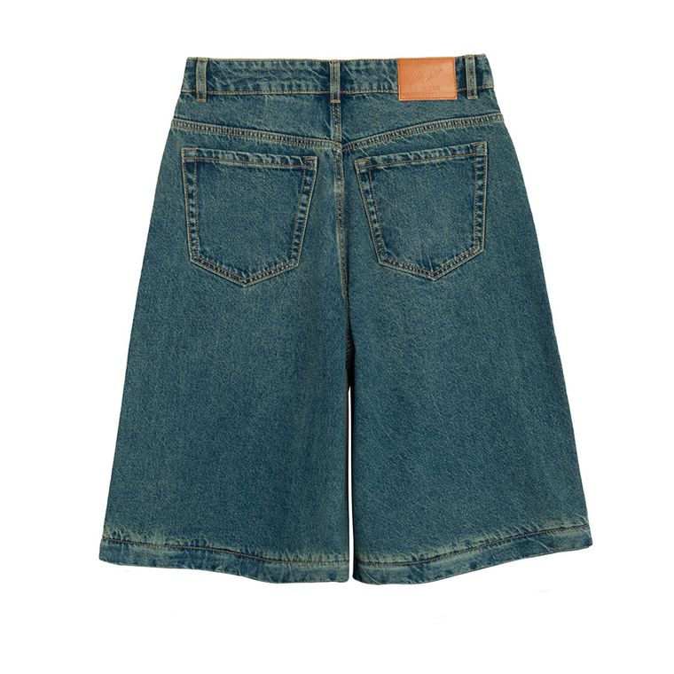 Jeansy wide leg unisex z odpinanymi nogawkami NOWEAR