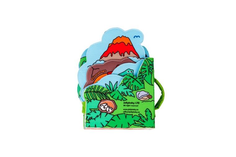 JollyBaby, Świat dinozaurów, pierwsza książeczka