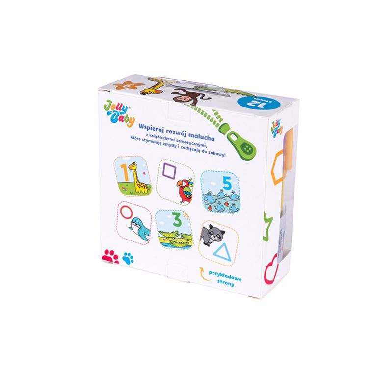 JollyBaby, Zwierzęta, książeczka z gryzakiem