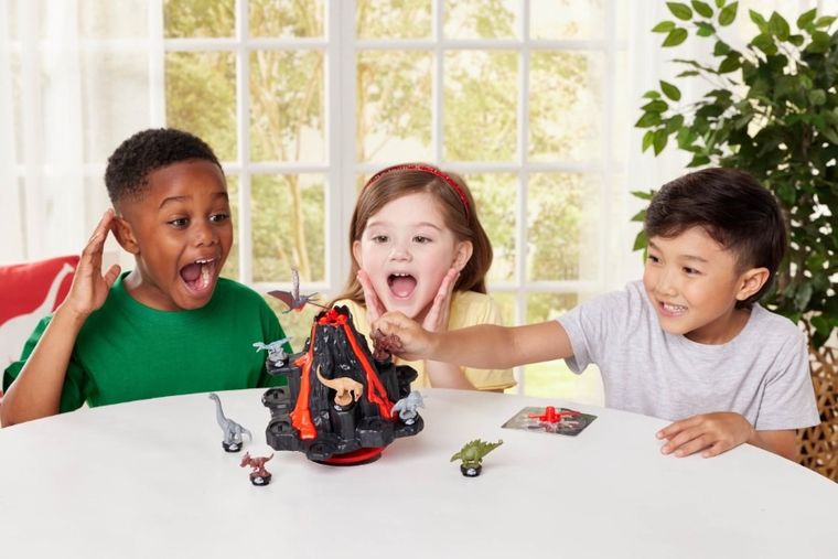 Jurassic World, Shaky Volcano, gra familijna