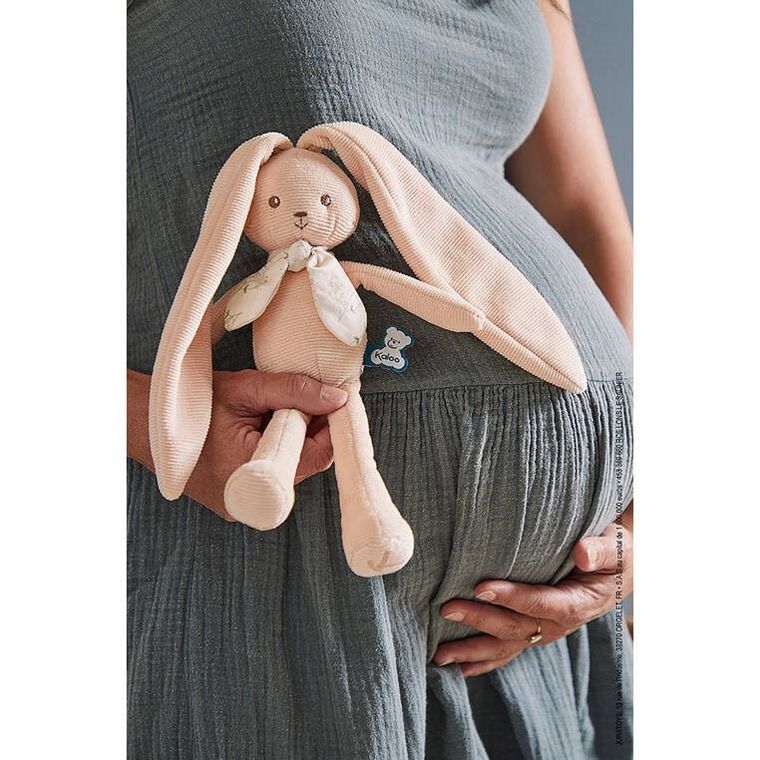 Kaloo, Lapinoo, Królik, maskotka w pudełku, brzoskwiniowa, 25 cm