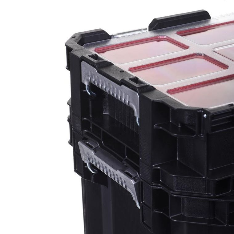 Keter, komplet skrzynek na narzędzia, Connect Rolling System