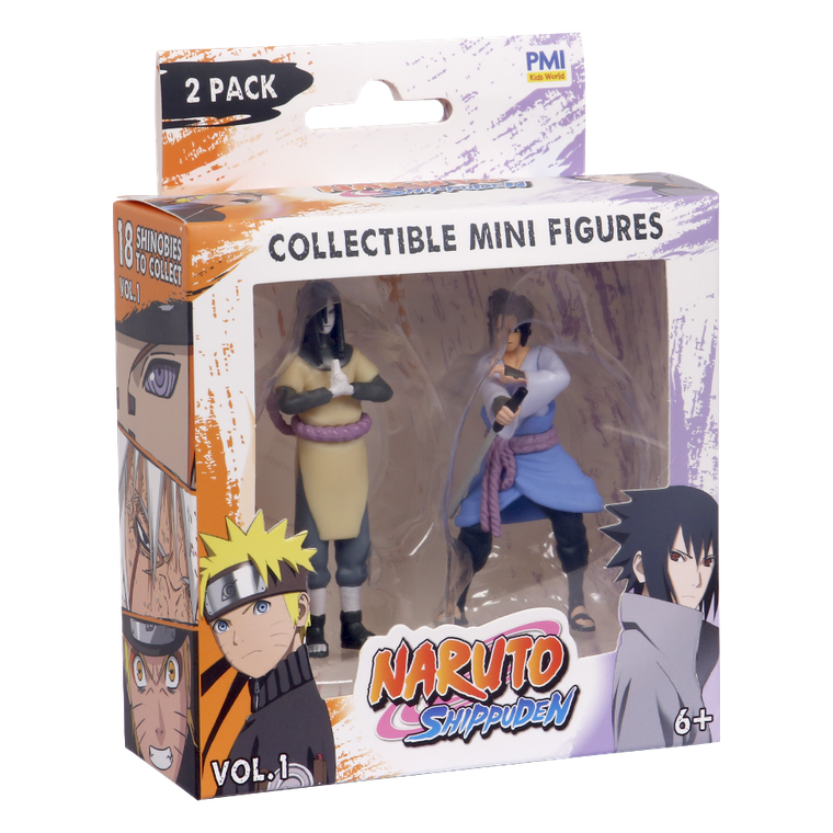 Kids World, Naruto, Shippuden, figurka kolekcjonerska, 2 szt,