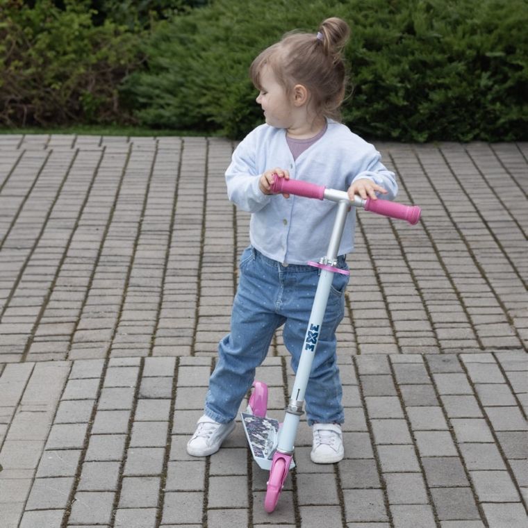 Kidwell, Skipo, hulajnoga, dog