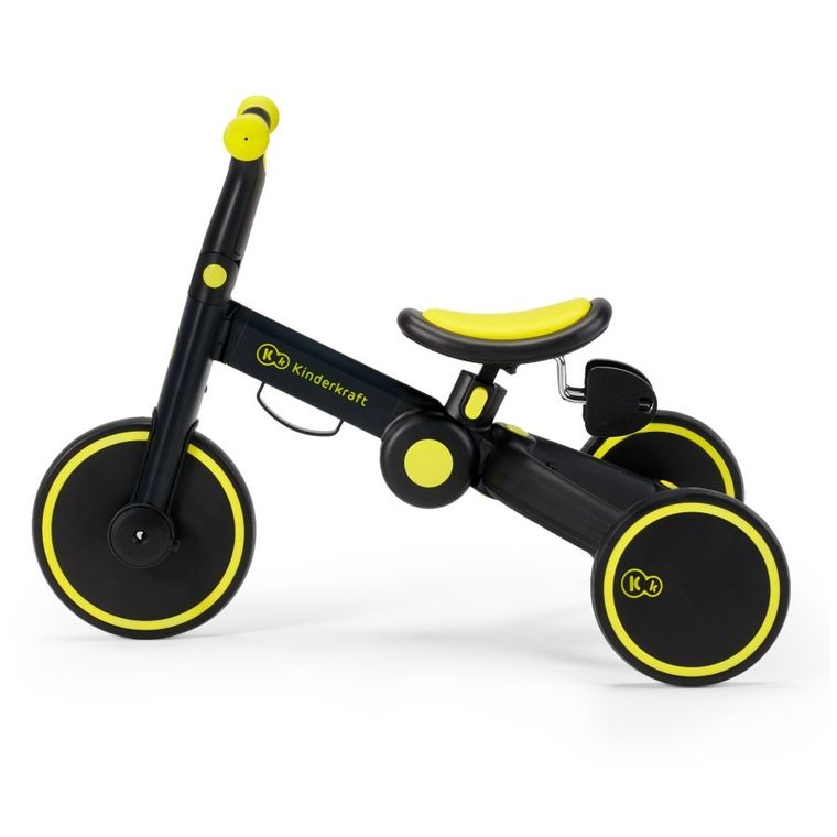 Kinderkraft, 4Trike, rowerek trójkołowy, Black Volt