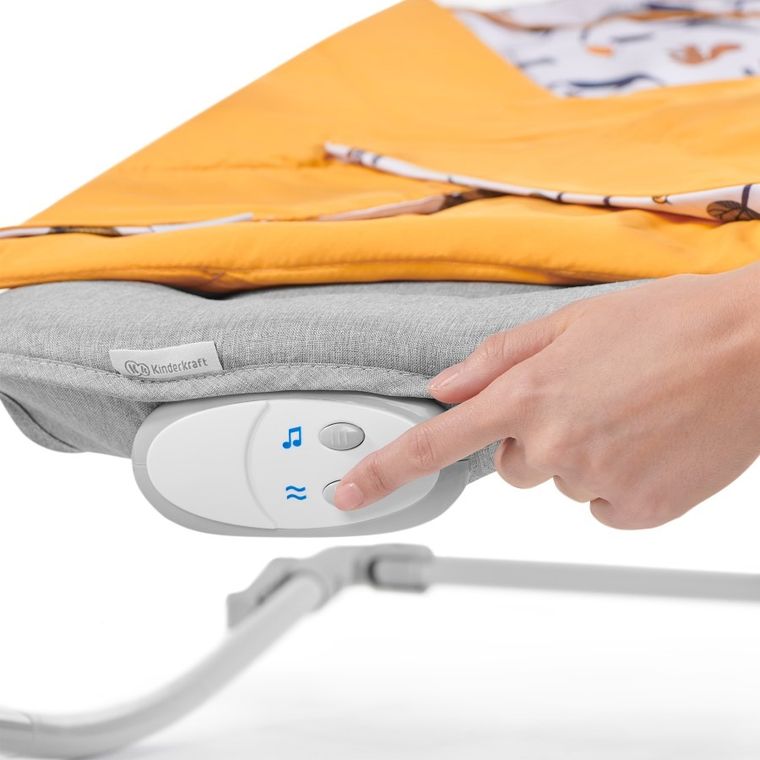 Kinderkraft, Felio, leżaczek 3w1, Peony Rose