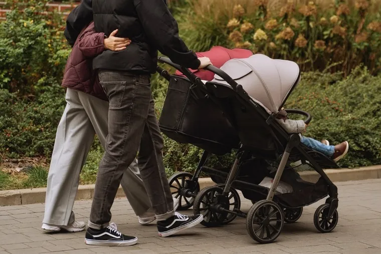 Kinderkraft, Grande 2, wózek spacerowy, sand beige