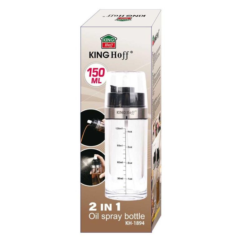 Kinghoff, butelka spryskiwacz do octu i oliwy