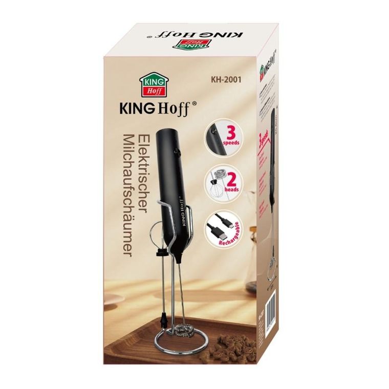 Kinghoff, elektryczny spieniacz do mleka, kh-2001