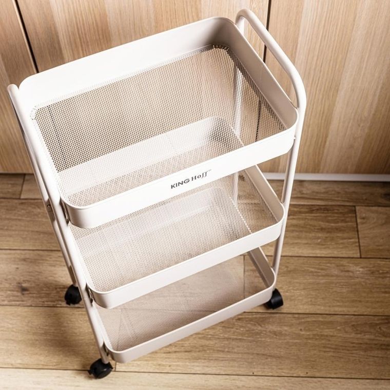 Kinghoff, mobilny barek, regał wielofunkcyjny, kh-1943