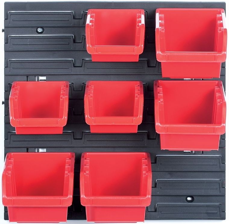 Kistenberg, tablica warsztatowa z zestawem pojemników, Orderline