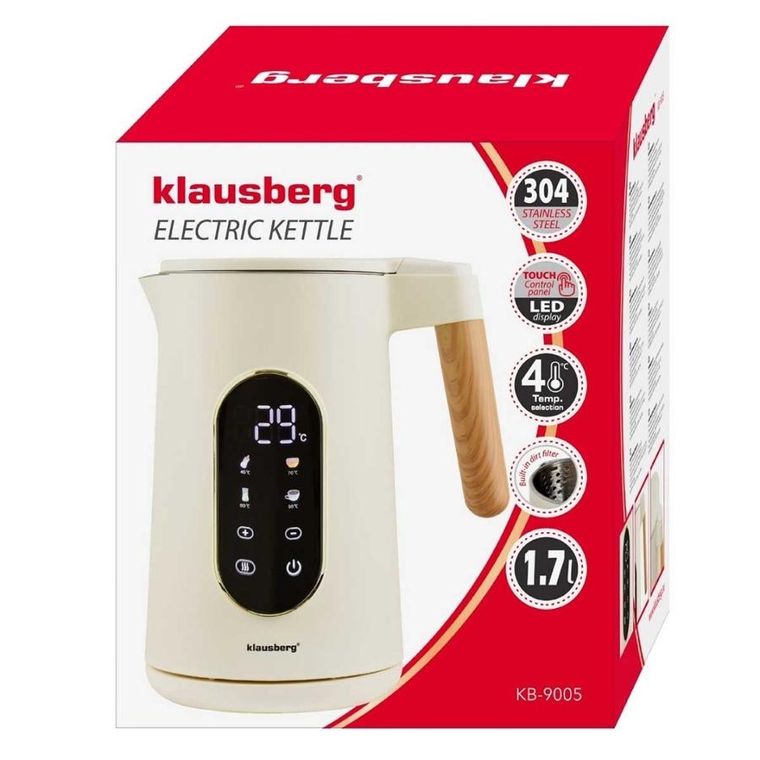 Klausberg, czajnik elektryczny, 1,7l, KB-9005