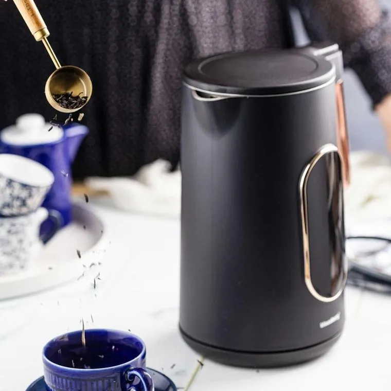 Klausberg, czajnik elektryczny LED z regulacją temperatury, 1,7l