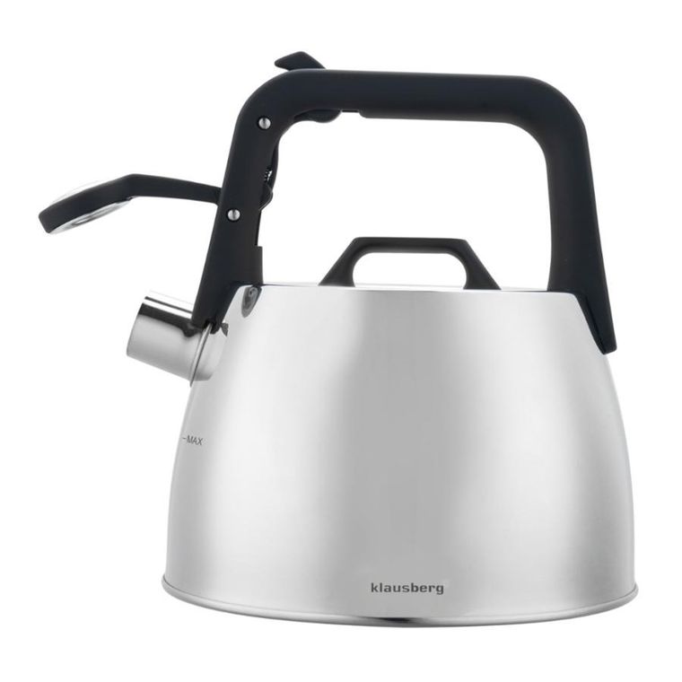 Klausberg, czajnik z gwizdkiem, stalowy, 2,5l, KB-7914