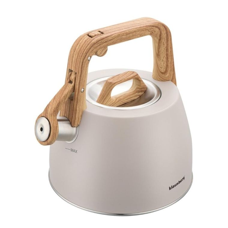 Klausberg, czajnik z gwizdkiem, stalowy, 2,5l, KB-7917