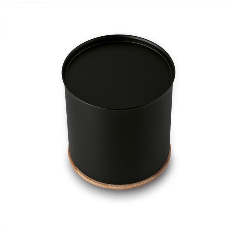 Könighoffer, Volano, chlebak metalowy z 3 pojemnikami, czarny