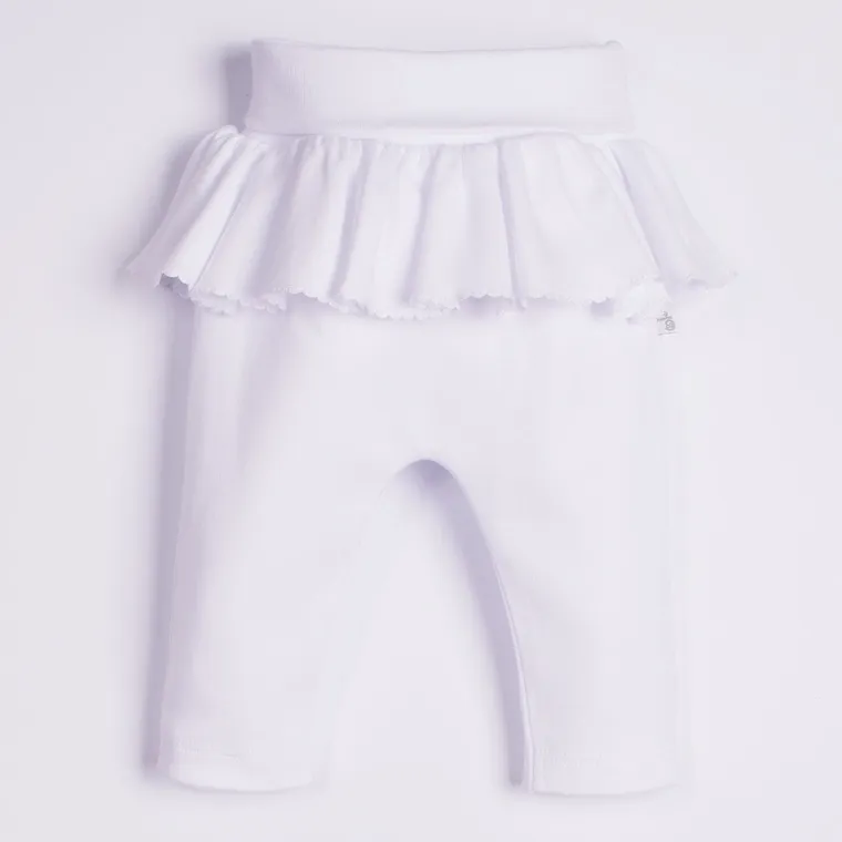 Komplet dziewczęcy 5-częściowy, biały, Nicol