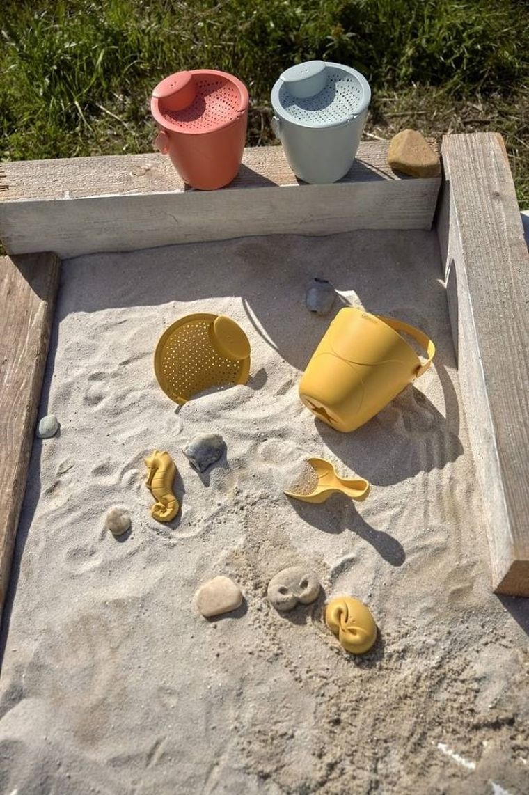 Lassig, Water Friends, zestaw do piasku, różowy, 5 elementów