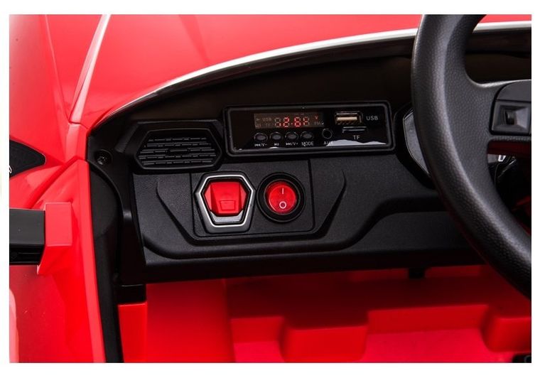 Lean Cars, Lamborghini Urus, pojazd na akumulator, BDM0923, czerwony