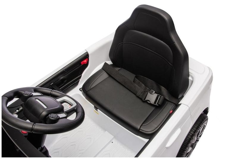 Lean Cars, Land Rover Discovery, pojazd na akumulator, DLS-K06, biały