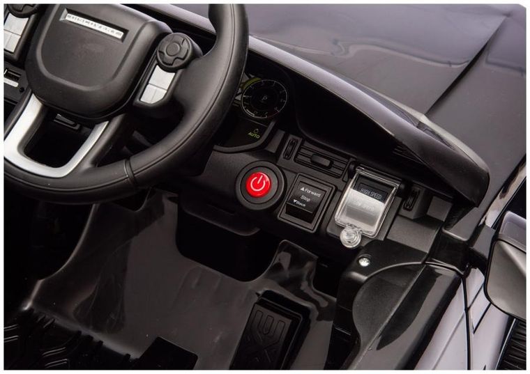 Lean Cars, Land Rover Discovery, pojazd na akumulator, DLS-K06, czarny