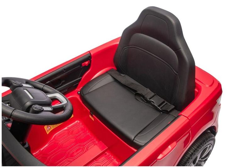 Lean Cars, Land Rover Discovery, pojazd na akumulator, DLS-K06, czerwony