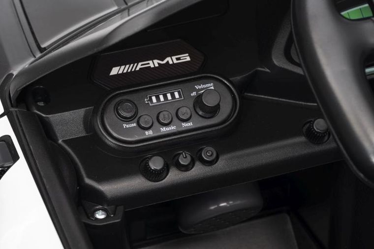 Lean Cars, Mercedes AMG GT3, pojazd na akumulator, czarny