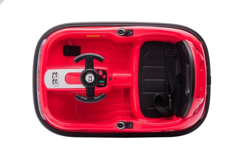 Lean Cars, pojazd na akumulator, GTS1166, czerwony