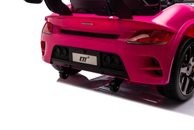 Lean Cars, pojazd na akumulator, S322 4-4, różowy