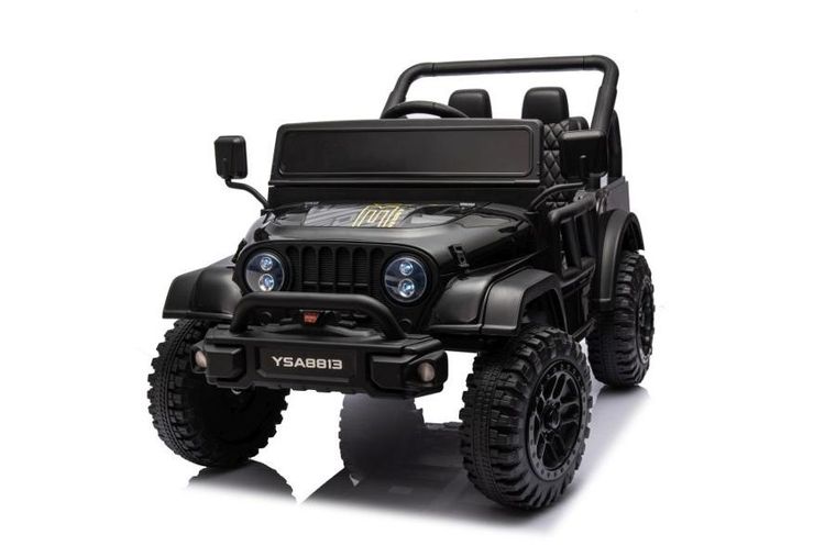 Lean Cars, pojazd na akumulator, YSA8813, czarny