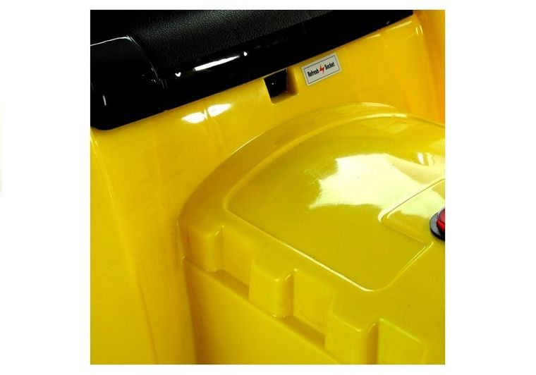 Lean Cars, traktor koparka, pojazd na akumulator, ZP1005, żółty