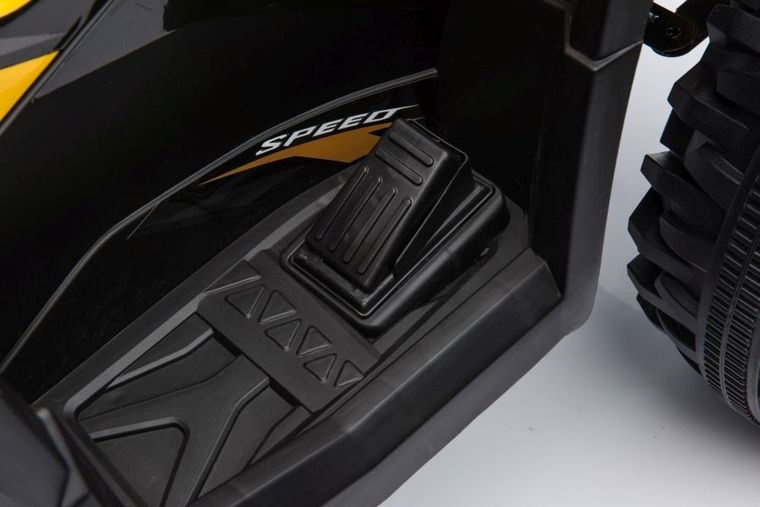 Lean Toys, quad, pojazd na akumulator, QLS-3288, żółty