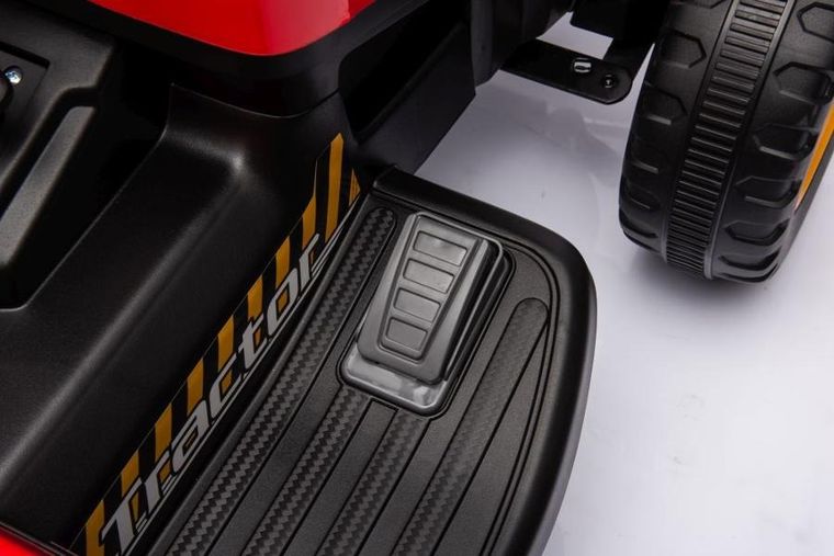 Lean Toys, traktor, pojazd na akumulator, czerwony, BBH-030