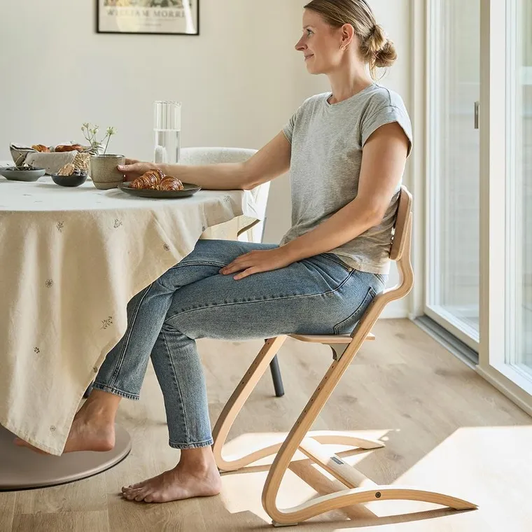 Leander, Louie, krzesełko do karmienia, dąb, naturalne