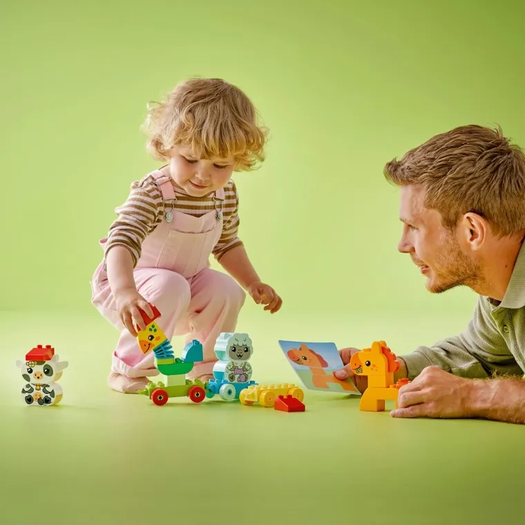 LEGO DUPLO My First, Pociąg ze zwierzątkami, zabawka, 10412