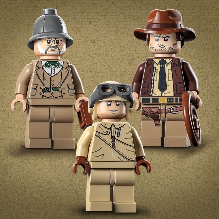 LEGO Indiana Jones, Pościg myśliwcem, 77012