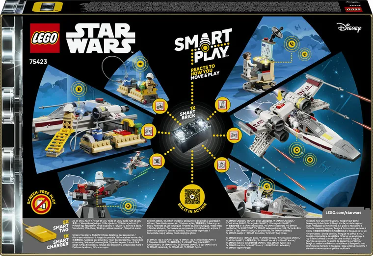 LEGO Star Wars, SMART Play: X-Wing Czerwona Piątka Luke’a, 75423