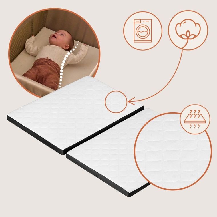 Lionelo, Alice, łóżeczko turystyczne, 3w1, Black