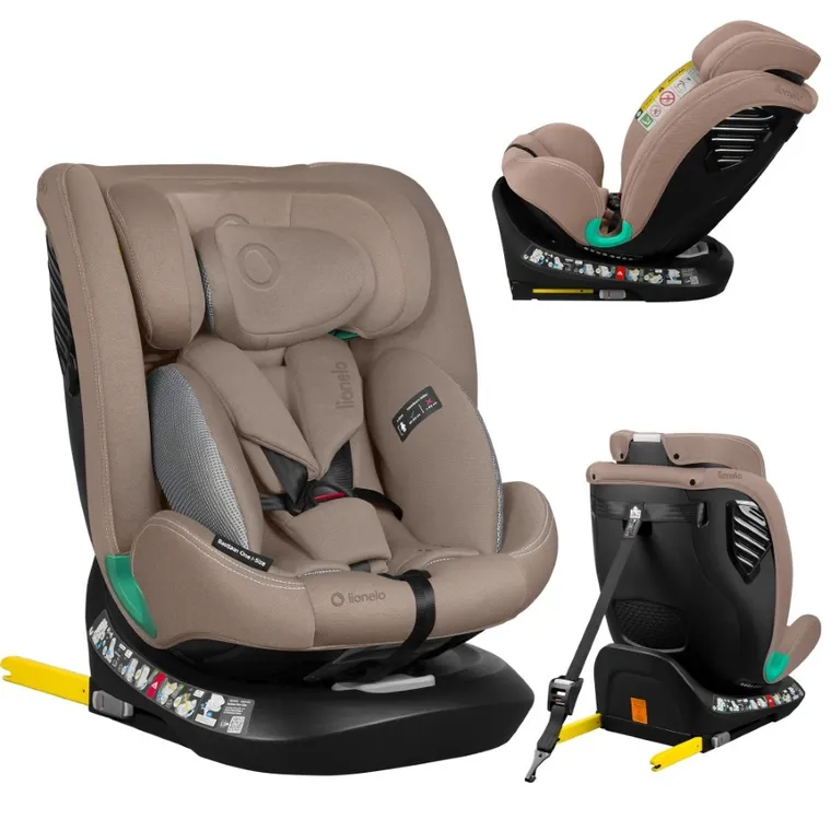 Lionelo, Bastiaan One, I-Size, fotelik samochodowy, Beige Sand, 40-150 cm