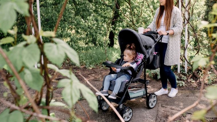 Lionelo, Emma Plus, wózek spacerowy, Pink Scandi