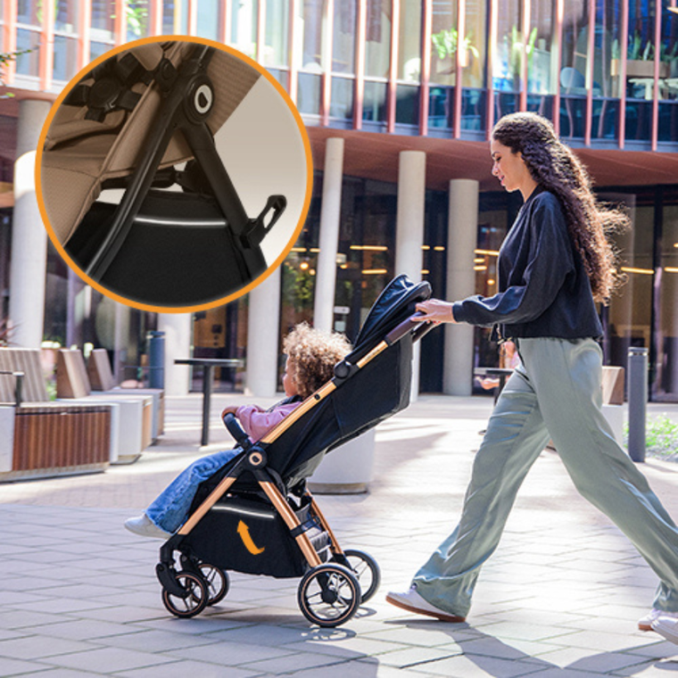 Lionelo, Ingrid, wózek spacerowy, Beige Sand